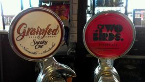 A photo of the taps at the brewery that I nicked from the Illawarra Brewing Facebook page. Why? Because I still weird about taking a photo of a schooner of beer while people are watching.