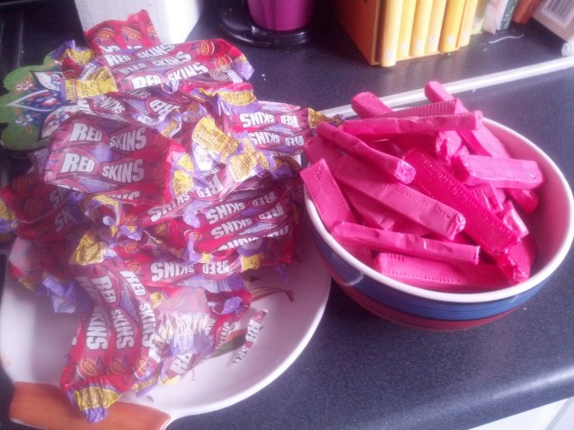 This is how many Redskins I planned to add - 50. But during the boil I realised I'd have to double that.