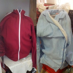 Here is Beer #2 and Beer #3 - both rugged up against the cold.